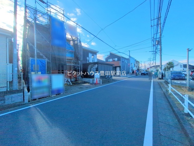 �O�ʓ��H�܂ތ��n�ʐ^ -