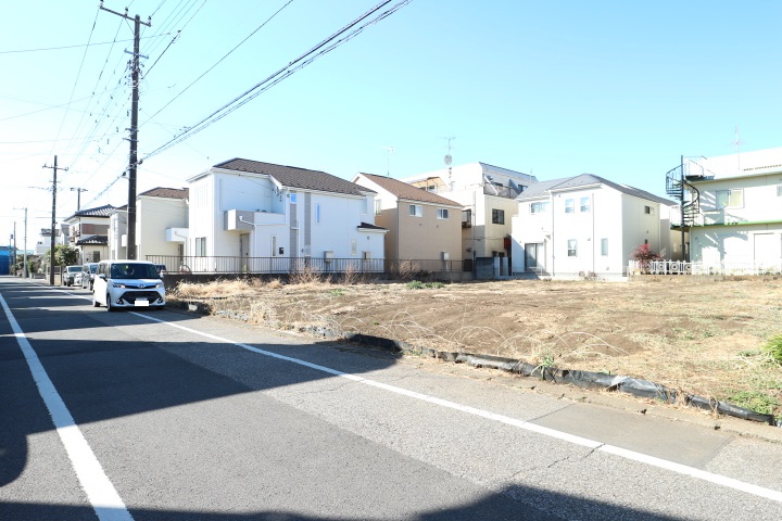 �O�ʓ��H�܂ތ��n�ʐ^ -